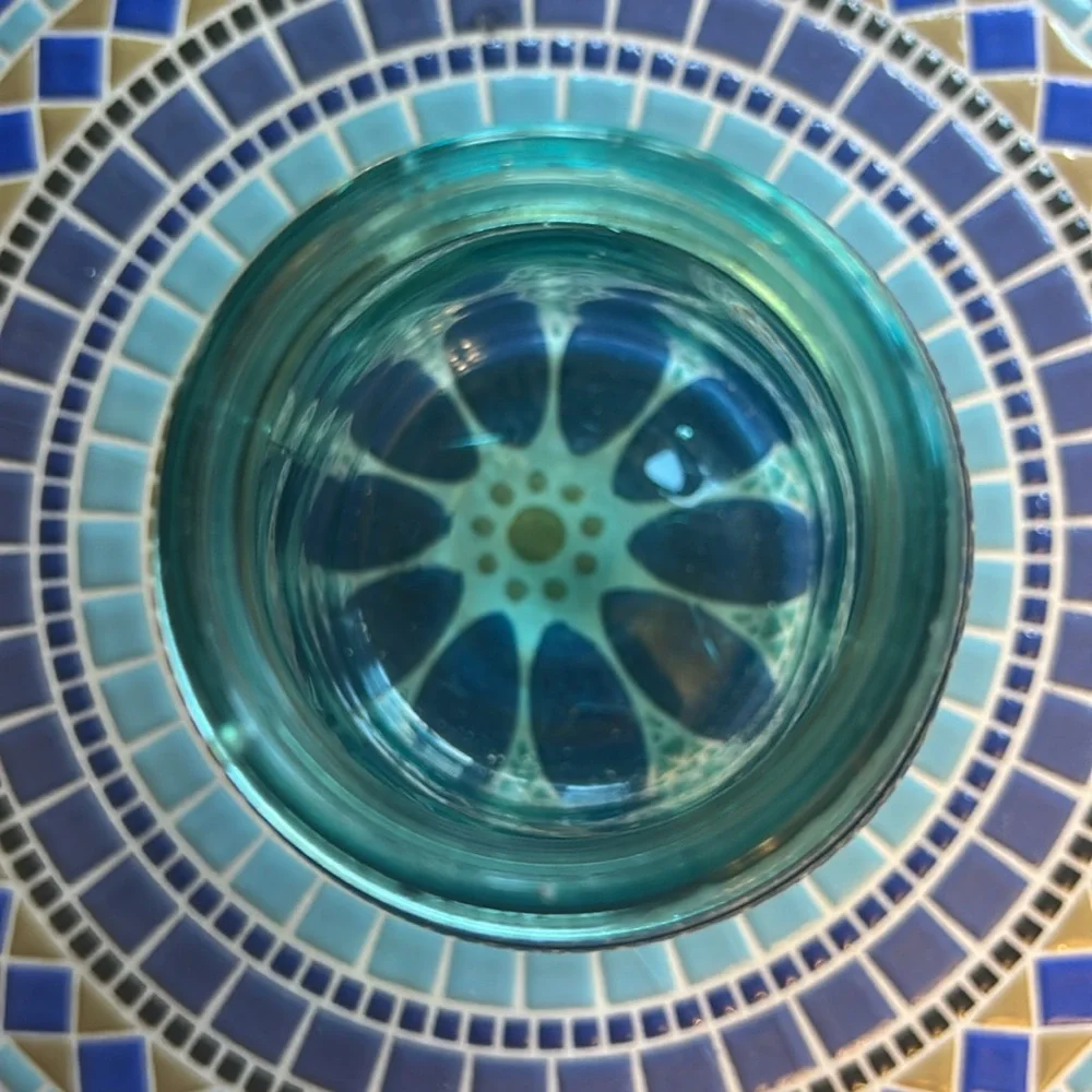 Mason blue Vintage BALL MASON